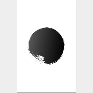 Infinite #1 Black on White Digital Art Posters and Art